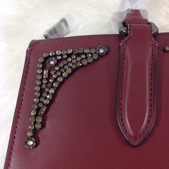 Coach Selena Gomez Crystal Embellished Bond purse - Picture 7 of 8